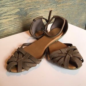 Gap Brown Suede Sandals